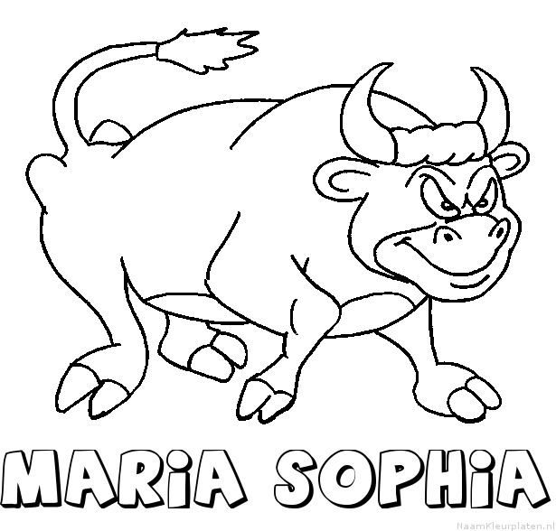 Maria sophia stier kleurplaat